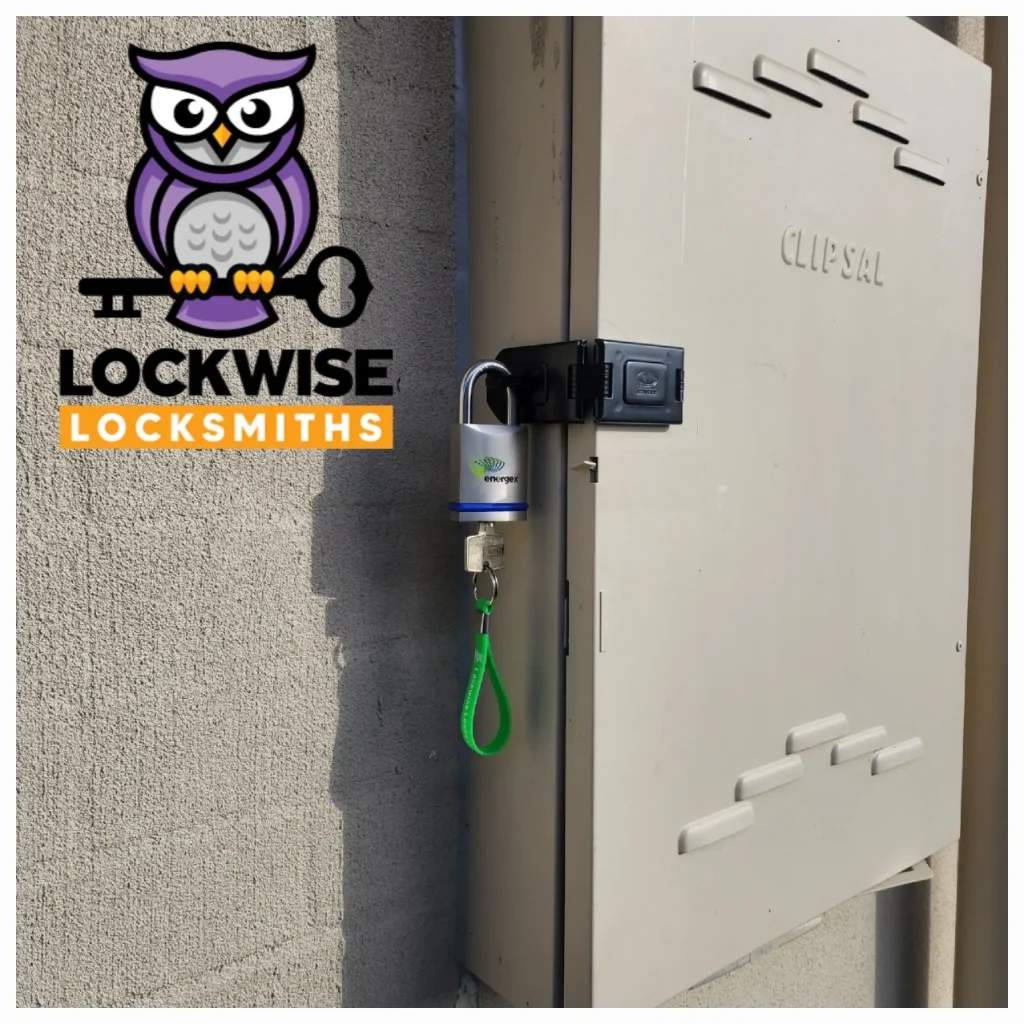 Energex padlock installation and utility lock services in Forest Lake