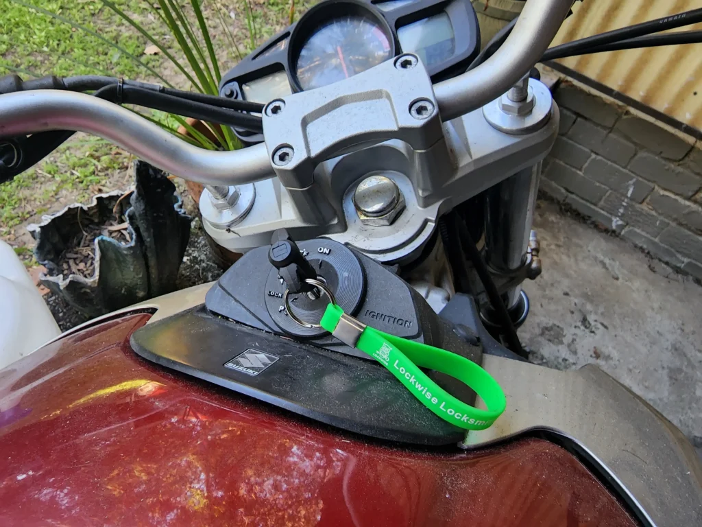 Motorcycle key cutting and replacement services in Park Ridge
